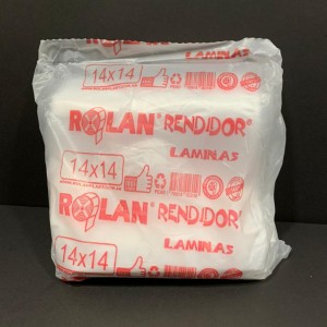 LAMINAS SEPARADORAS 14 X 14 CM (FOLEX) "ROLANPLAST"